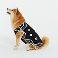 thumbnail image 4 of LNWH Black Geometry Pattern Dog Clothes, Breathable Warm Cotton Pet Clothes 3X-Large, 4 of 8