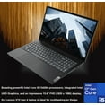 thumbnail image 4 of Lenovo V15 15.6" FHD Business Laptop 13th Gen Intel i5-13420H 8-Core 16GB RAM 512GB SSD WiFi 6 Bluetooth HDMI Type-C Windows 11 Pro Black, 4 of 6