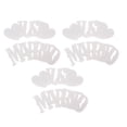 thumbnail image 2 of Pancartas de recién casados multiusos simples con diseño lindo herramientas completas decoraciones de boda pancartas para fiestas, 2 of 12