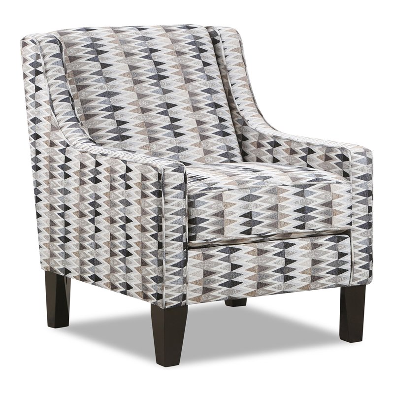 Lane Furniture 2096 Bianco Traditional Fabric Accent Chair in Multi