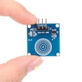 thumbnail image 2 of Módulo de sensor táctil Placa de módulo de interruptor de 1 vía DC 2-5.5V Accesorios de escritorio de pared, 2 of 6