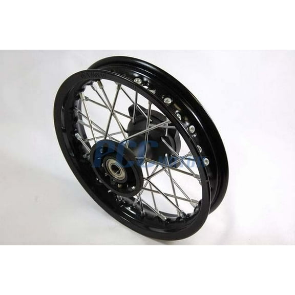 10" FRONT BLACK ALUM RIM WHEEL XR CRF SDG 107 109 RM04K_15MM