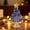 Blue Gold, variant on Homellea Mini Handmade Glass Christmas Tree Ornament Small Desktop Crystal Xmas Tree Table Decor For Decoration