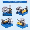 thumbnail image 3 of Crimpadora de manguera con 8 juegos de taladro, máquina prensadora manual hidráulica, prensadora de, 3 of 7