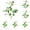 A, variant on Artificial Bellflower Flowers, Long Stem Silk Flowers with Eucalyptus Leaves for Home Decoration, Lifelike Fuchsia Bellflower Greenery Branches for Vase Wedding Table Centerpiece