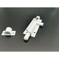 thumbnail image 3 of 2 Pieces Door Latch Bolt Lock, Stainless Steel Latch Bolt Sliding Lock, 3 inch, 3 of 5