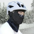 thumbnail image 4 of Balaclava Ski Mask - Winter Face Mask for Men & Women - Cold Weather Gear for Skiing, Snowboarding & Motorcycle Riding Black, 4 of 8