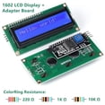 thumbnail image 3 of Pantalla Lcd Oled 1602 De 0,96 Pulgadas Kit de proyecto Servomotor de relé con pantalla LCD OLED 1602 de 0,96 pulgadas para proyectos de inicio, 3 of 8