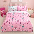 thumbnail image 1 of Juego de cama Joiedomi Twin de microfibra Princess de 5 piezas, 1 of 7