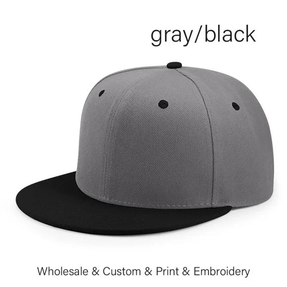 SLECKTON Custom Logo Hats High-quality Hiphop Snapback Caps Letter Embroidery Brand Design Trucker Cap Wholesale Hat Adult Kids RWJDXD