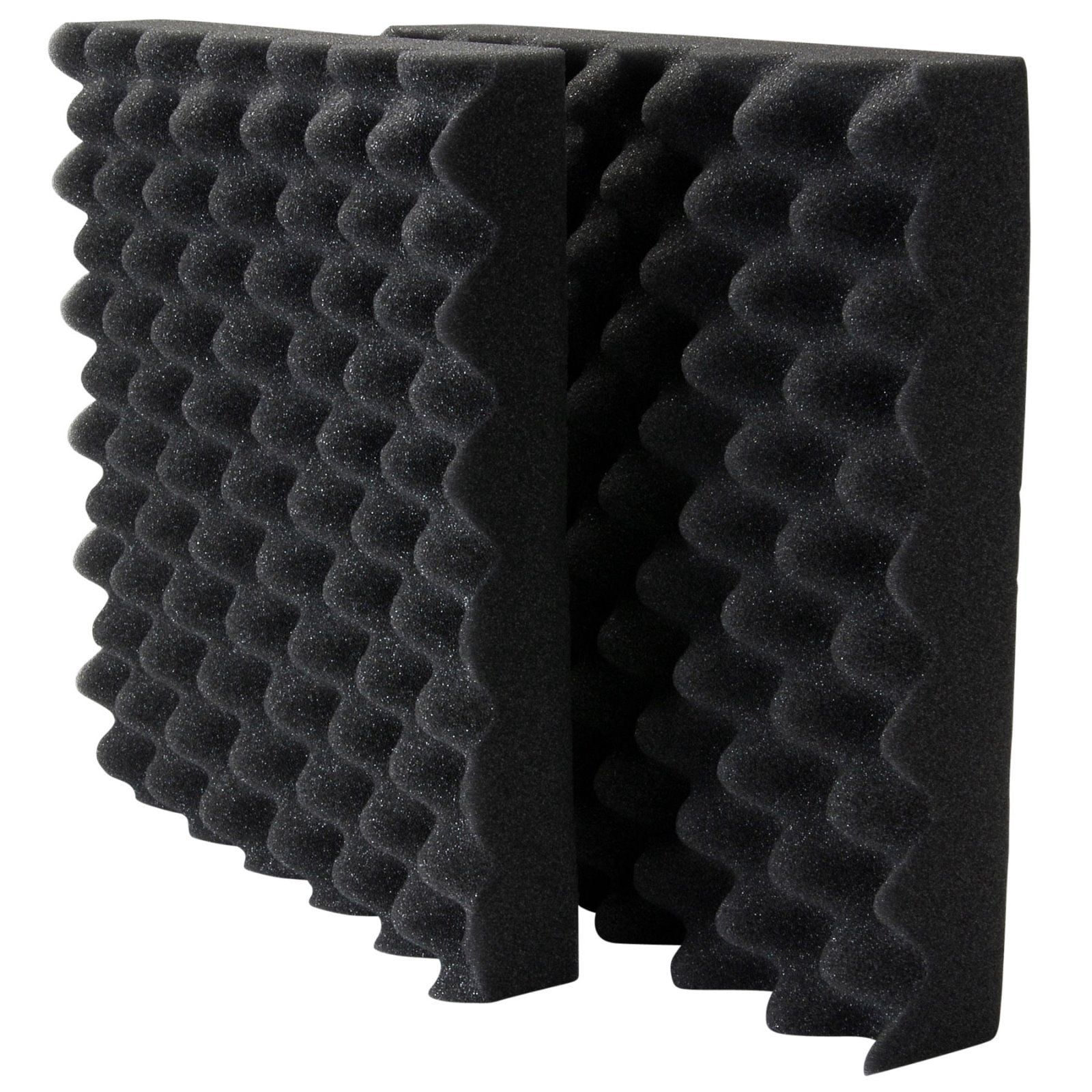 Bookishbunny 20 pk Acoustic Foam Egg Crate Panel Wall Tile Audio Home Studio Deadening Soundproofing 12x12x1.5