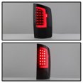 thumbnail image 2 of NEW Blk Smoek 2002-2006 Dodge Ram 1500 03-06 2500 3500 LED Bar Tail Lights Lamps, 2 of 7