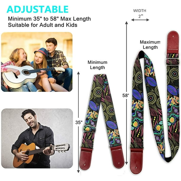Guitar 2024 strap walmart