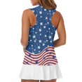 thumbnail image 5 of Whosucclay Sleeveless Golf Tennis Shirts for Womens, Long Wear Easy Maintain for Running Outdoor, Comfortable Half Zip Women's Sleeveless Golf Shirts, 5 of 7