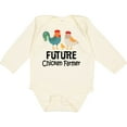 thumbnail image 3 of Inktastic Future Chicken Farmer Childs Boys or Girls Long Sleeve Baby Bodysuit, 3 of 5