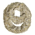 thumbnail image 1 of Peach Couture Faux fur Solid Color Plush Cowl Collar Infinity Loop Scarf Beige 06, 1 of 1