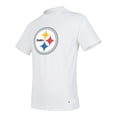 thumbnail image 4 of NFL Playera Aficionado Básica Pittsburgh Steelers Blanco para Hombre, Talla Extra Grande, 4 of 9