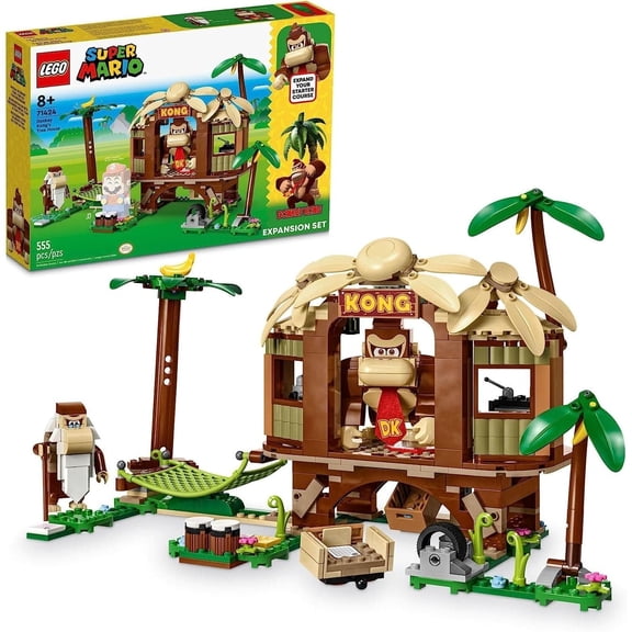 Lego Super Mario Donkey Kong’s Tree House Expansion Set 71424