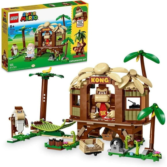 Lego Super Mario Ensemble d'Extension de la Cabane dans l'Arbre de Donkey Kong 71424