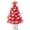 Red, variant on Best Choice Products 6.7in Ceramic Christmas Tree Nightlight Plug In Hand Painted Holiday Night Lamp - Frosted Green