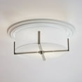 thumbnail image 7 of 52594CLP Kichler Lighting Malen - 4 Light Flush Mount-8.25 Inches Tall and 20 Inches Wide-Classic Pewter Finish, 7 of 7