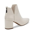 thumbnail image 3 of Aqua College Womens Trey  Leather Notched Booties, 3 of 3