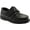 BLACK LEATHER, variant on Men's Gil Black Leather Oxford