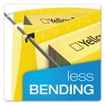 thumbnail image 4 of Pendaflex SureHook Hanging File Folder, Letter Size, 1/5 Cut Tabs, Yellow, Pack of 20, 4 of 5