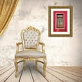 thumbnail image 3 of Aledanda 17x24 Gold Ornate Wood Framed with Double Matting Museum Art Print Titled - Windows of Burano III, 3 of 4