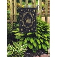 thumbnail image 2 of JSDART Gold Let It Snow Usable Celebration Christmas Festive Fir Tree Garden Flag Decorative Flag House Banner 28x40 inch, 2 of 2