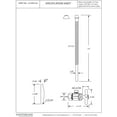 thumbnail image 6 of Westbrass 15" Bendable Corrugated Faucet and Toilet Supply Kit with Cross Handle Angle Stop, Oil Rubbed Bronze, 6 of 8