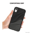 thumbnail image 2 of Ringke Wave Case Compatible with iPhone XR, Dual Layer 3D Textured Protection - Metallic Chrome, 2 of 8