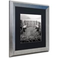 thumbnail image 2 of Trademark Fine Art "Lake Vista II" Canvas Art by Alan Blaustein, Black Matte, Silver Frame, 2 of 4