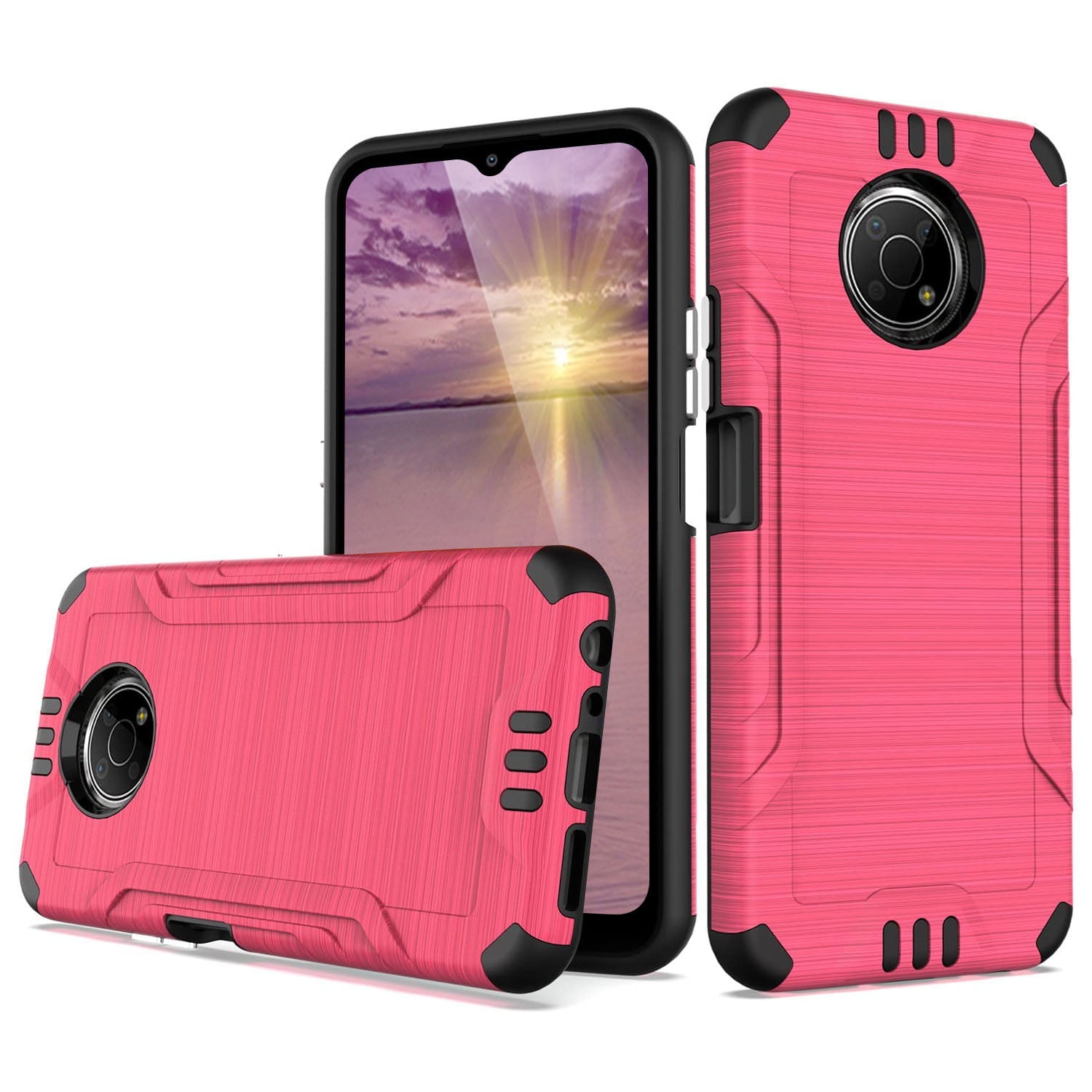 TJS Phone Case for Nokia G300 5G (N1374DL), Dual Layer Shockproof