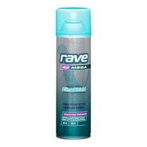 Rave 4x Mega Clima Shield Unscented Aerosol Hairspray, 11 Oz, 3 Pack