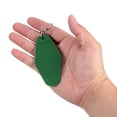 thumbnail image 4 of Unique Bargains Vintage Motel Keychain Blank Hotel Keychains Rhombus Retro Key Tag, Olive Green, 16 Pack, 4 of 7