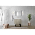 thumbnail image 2 of Lexora Home Lancy 30" Single Quartz Top Bathroom Vanity with Rose Gold Faucet, 2 of 15