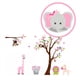 thumbnail image 2 of Vinil Árbol Con Búhos Y Animales De La Selva Infantil 2 Dara Baby Syene VinDe002, 2 of 5