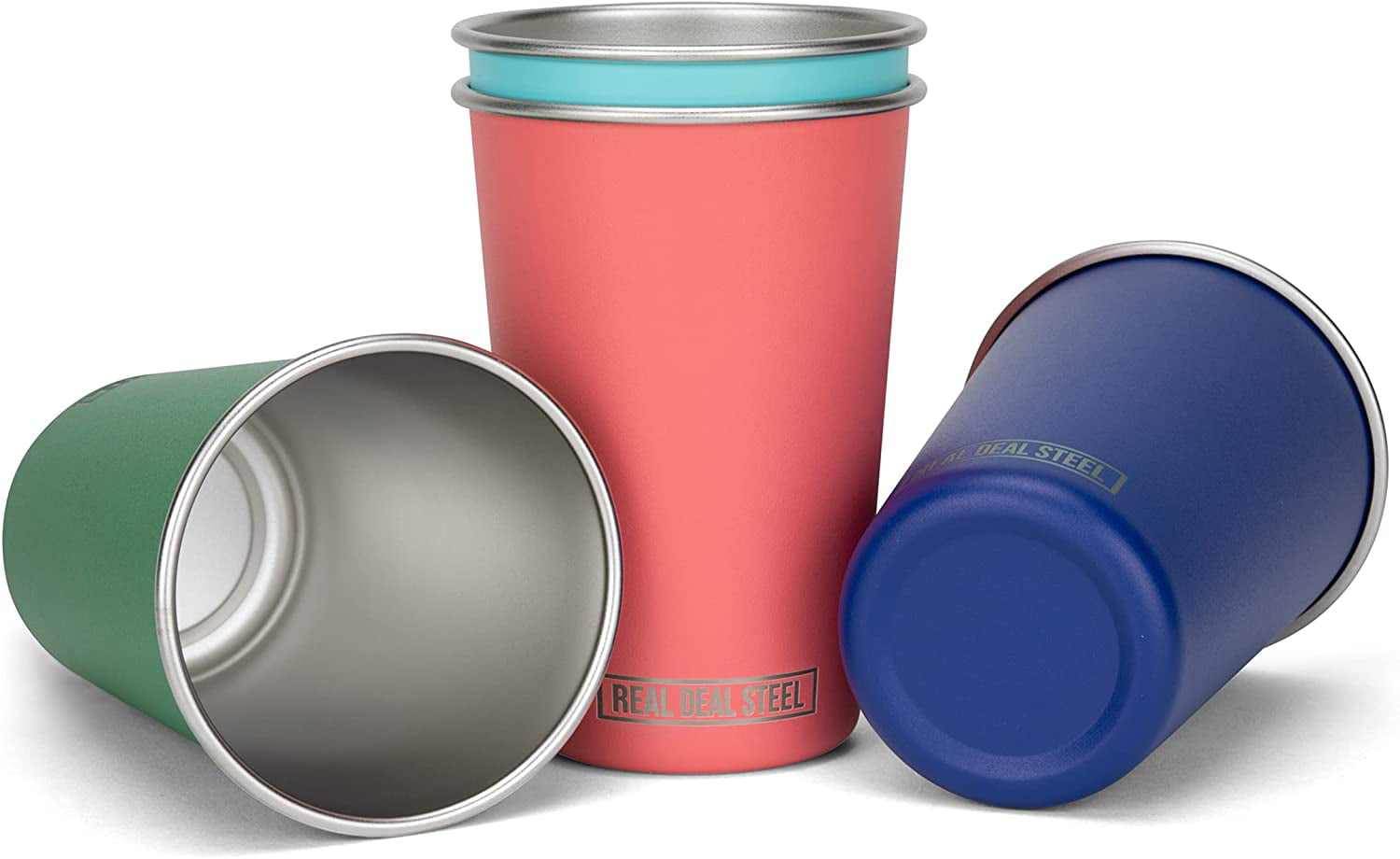 The Little Sipper - Stainless Steel Insulated Espresso Cups (Black) (S –  Real Deal Steel