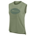 thumbnail image 2 of Women's Fanatics Olive New York Jets Studio Embrace Tank Top, 2 of 3