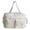 Flower, variant on HUISZJ Baby Diaper Bag Quilted Bag, Large Capacity Cute Bear Printed Mommy Bag, Hand-Held Travel Bag for Work Travel Outdoor