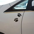 thumbnail image 2 of 4PCS 3D Chrome Dog Paw Footprint Sticker Decal Auto Car Emblem Decal Decoration, 2 of 5
