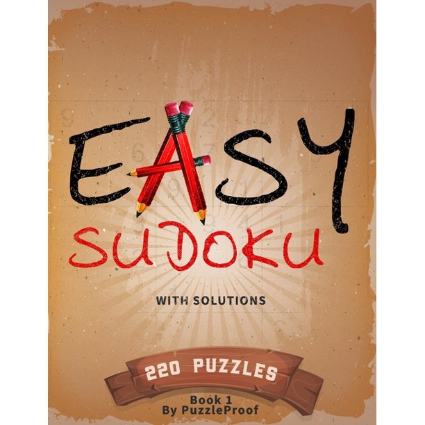 easy sudoku puzzle books for adults with solutions easy sudoku puzzle book for adults with solutions large print book 1 220 large print sudoku puzzles for anyone who loves