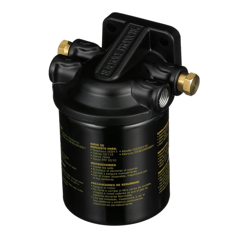 Seachoice Replacement Fuel/Water Separator Canister, 28 Micron