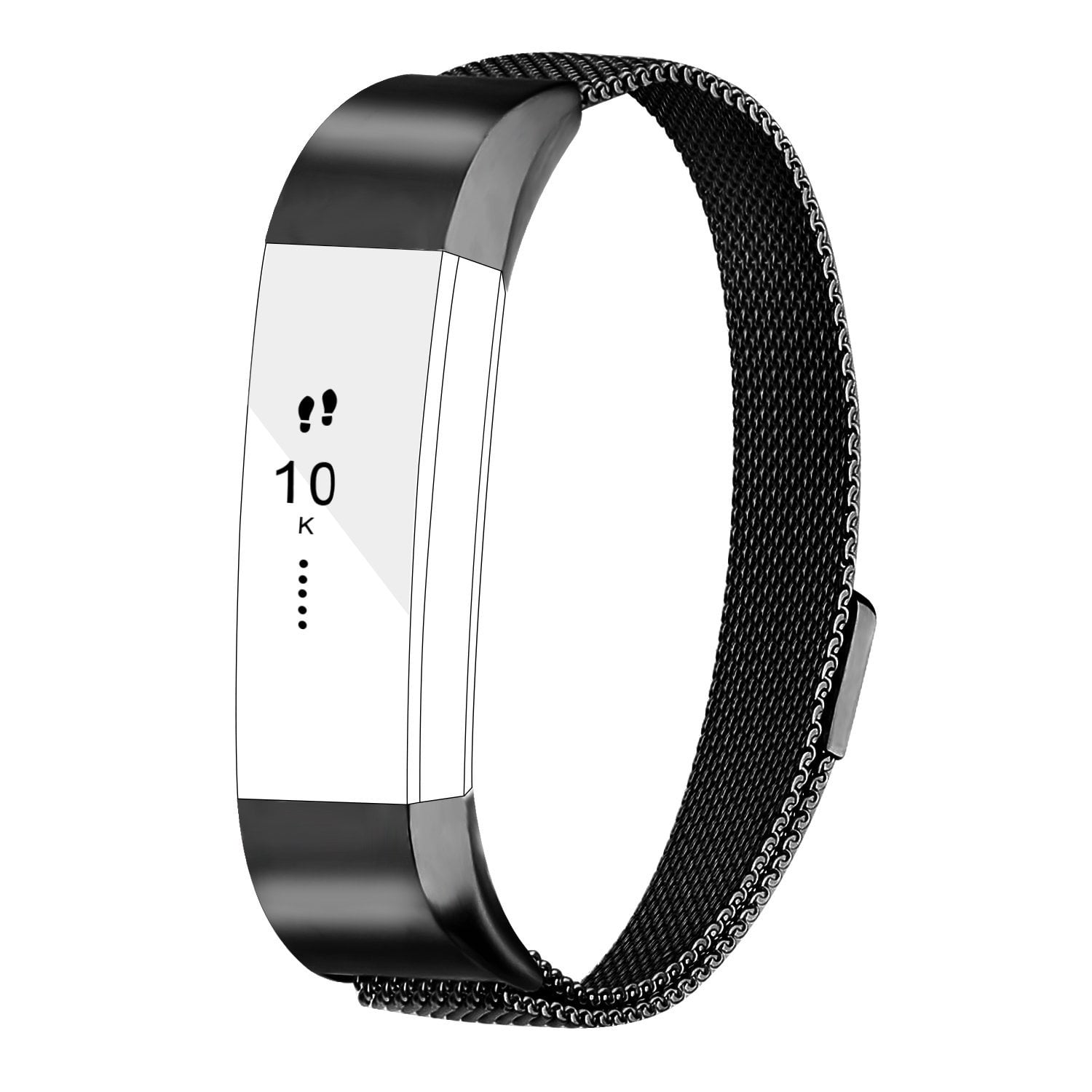 Milanese Magnetic Loop Strap Stainless Steel Wrist Band for Fitbit Alta Alta HR 