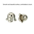 thumbnail image 4 of Uxcell Pull Cord End, Blind Cord Metal Bead, Light Flower Type Pull Ends Silver Tone for Lamps, Pack of 20, 4 of 5