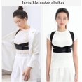 thumbnail image 4 of Clavicle Chest Back Support Brace for Improves Posture Adjustable Upper Back Brace Straightener for Man Women, 4 of 7