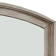 thumbnail image 3 of Mirror with Curved Top Frame and Weathered Look, Gray, 3 of 5