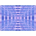 thumbnail image 1 of Ahgly Company Indoor Rectangle Patterned Blue Angel Blue Area Rugs, 4' x 6', 1 of 6