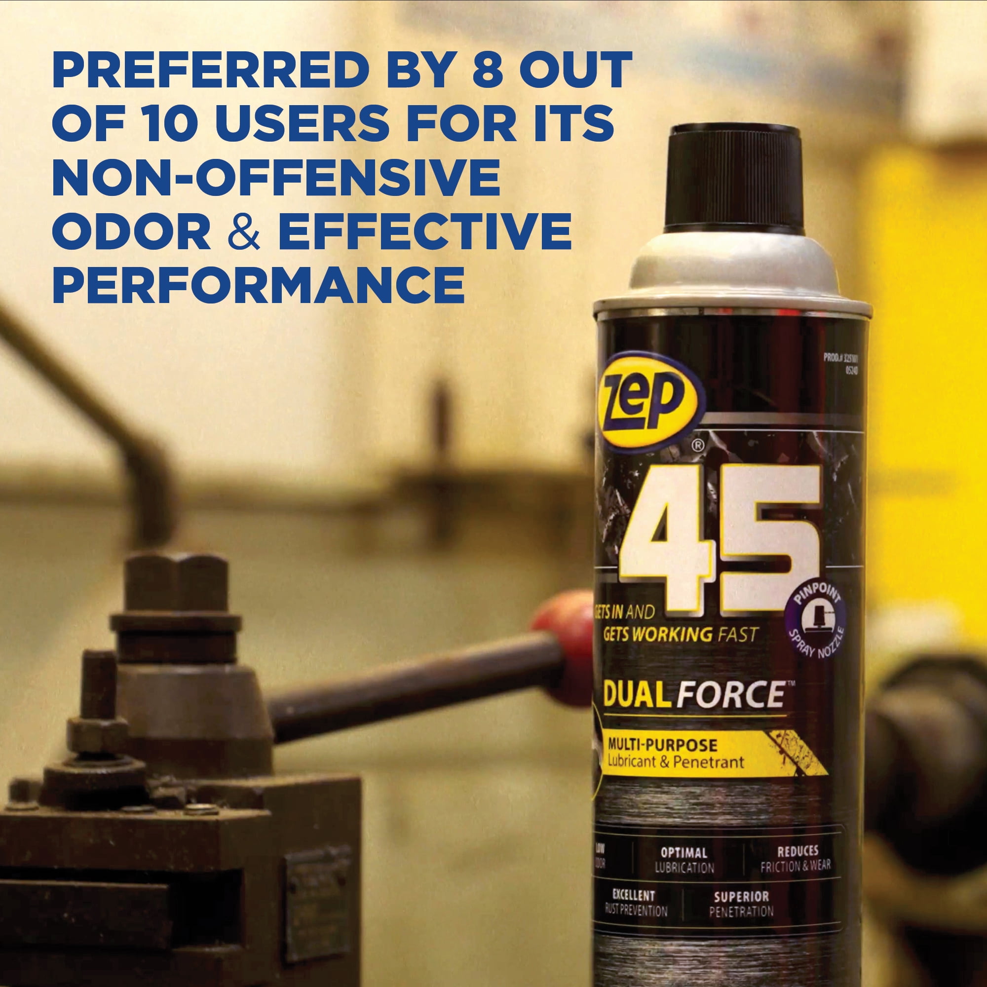 Zep 45 Dual Force Multi-Purpose Penetrant and Lubricant - 14 oz